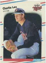 1988 Fleer Update Baseball Cards       044      Charlie Lea